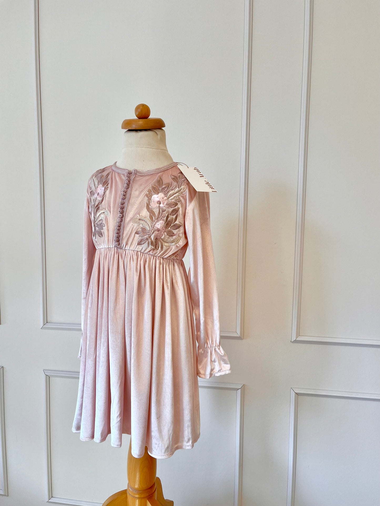 Elissa Dress | Velvet Blush