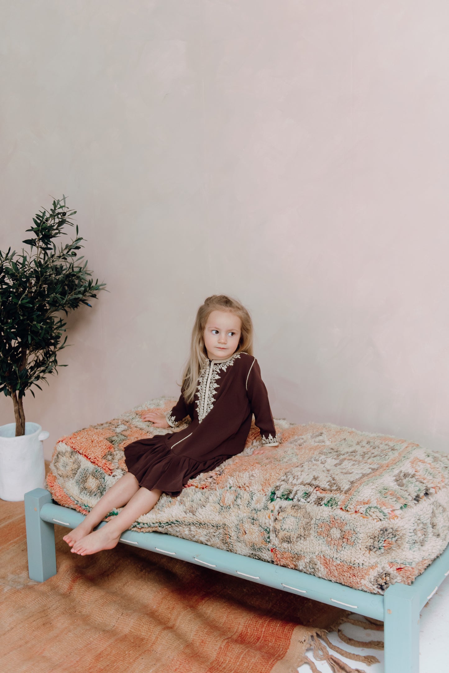 Celia Dress | Chocolate Brown