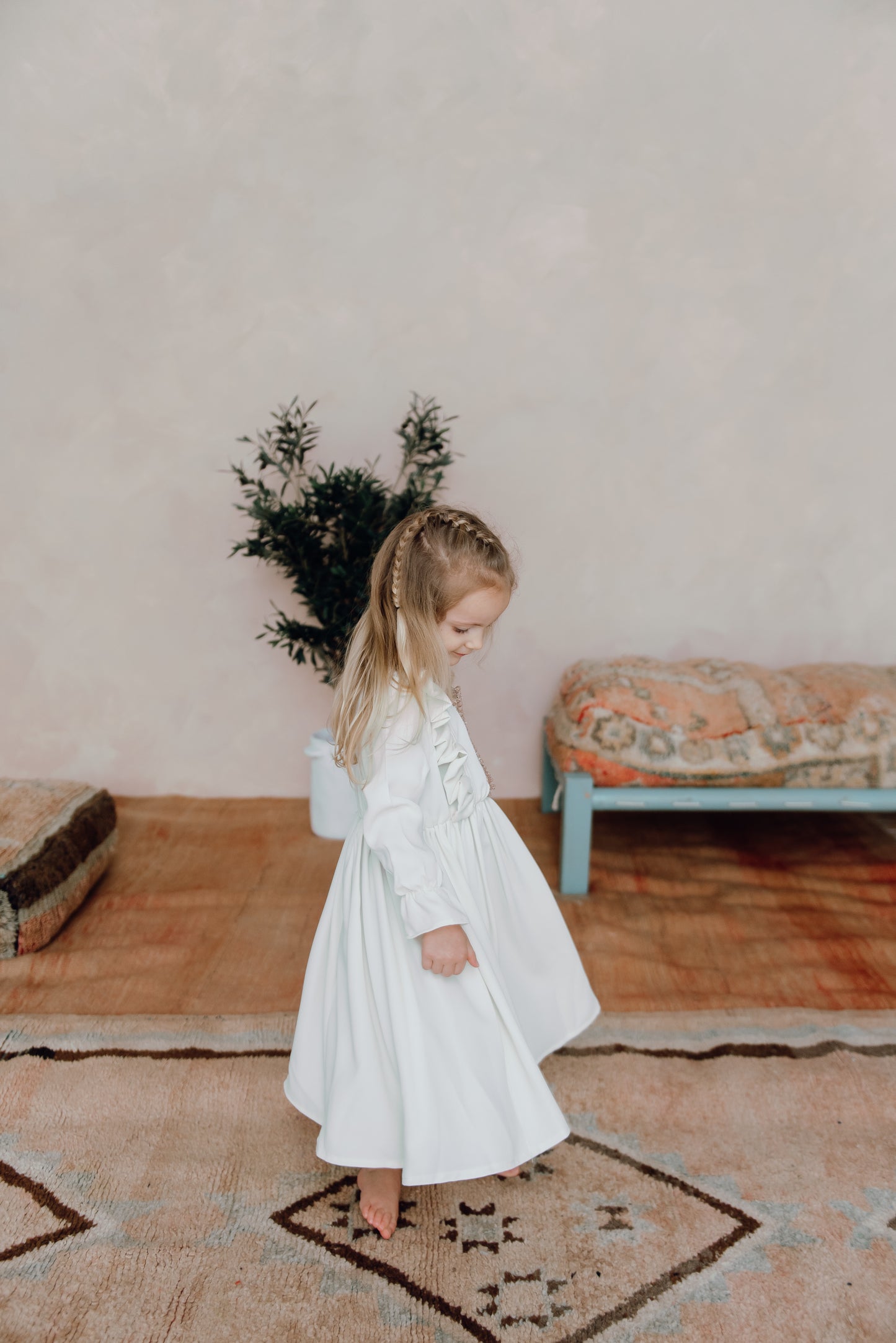 Celine Dress | Ivory | 98/104