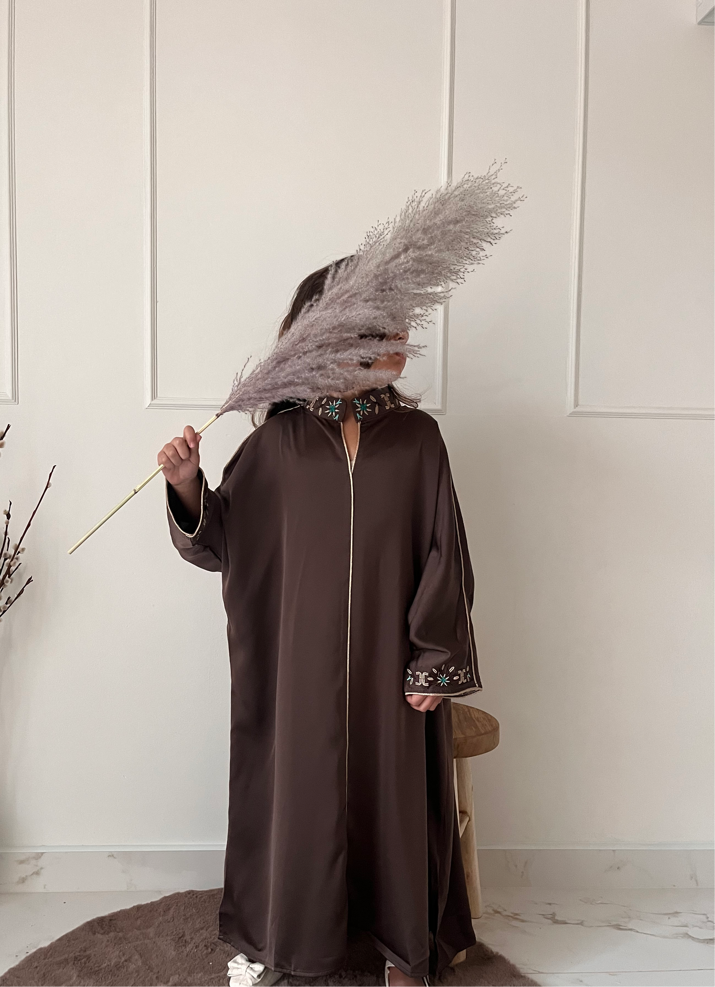 Lamis Dress | Chocolate Brown