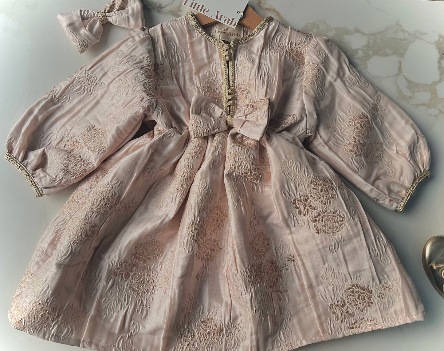 Eleysa Dress | Silk Blush