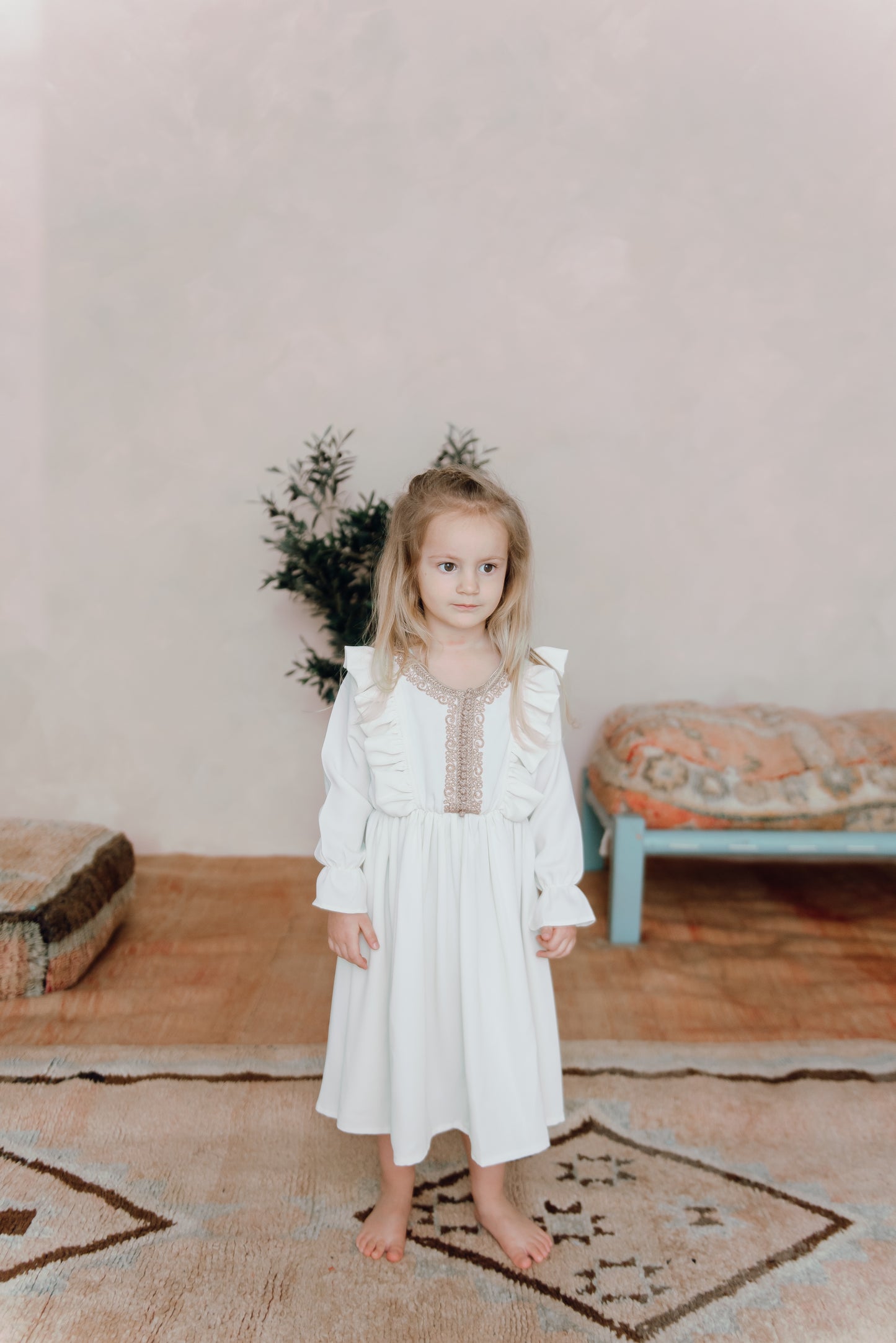 Celine Dress | Ivory | 98/104