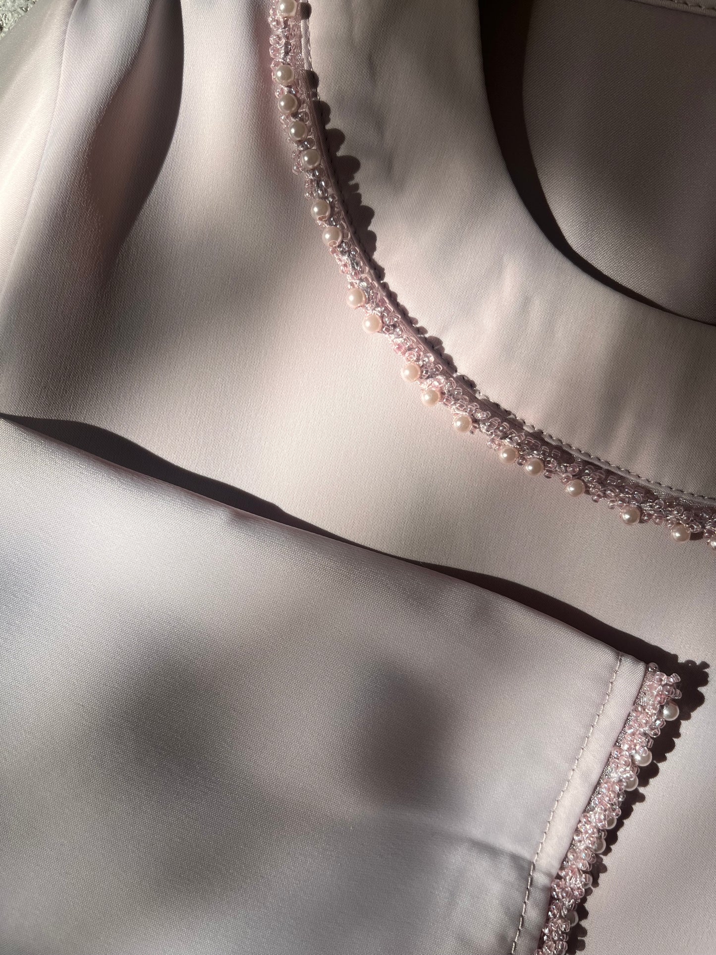 Ela Abaya | Kids | Silk Blush