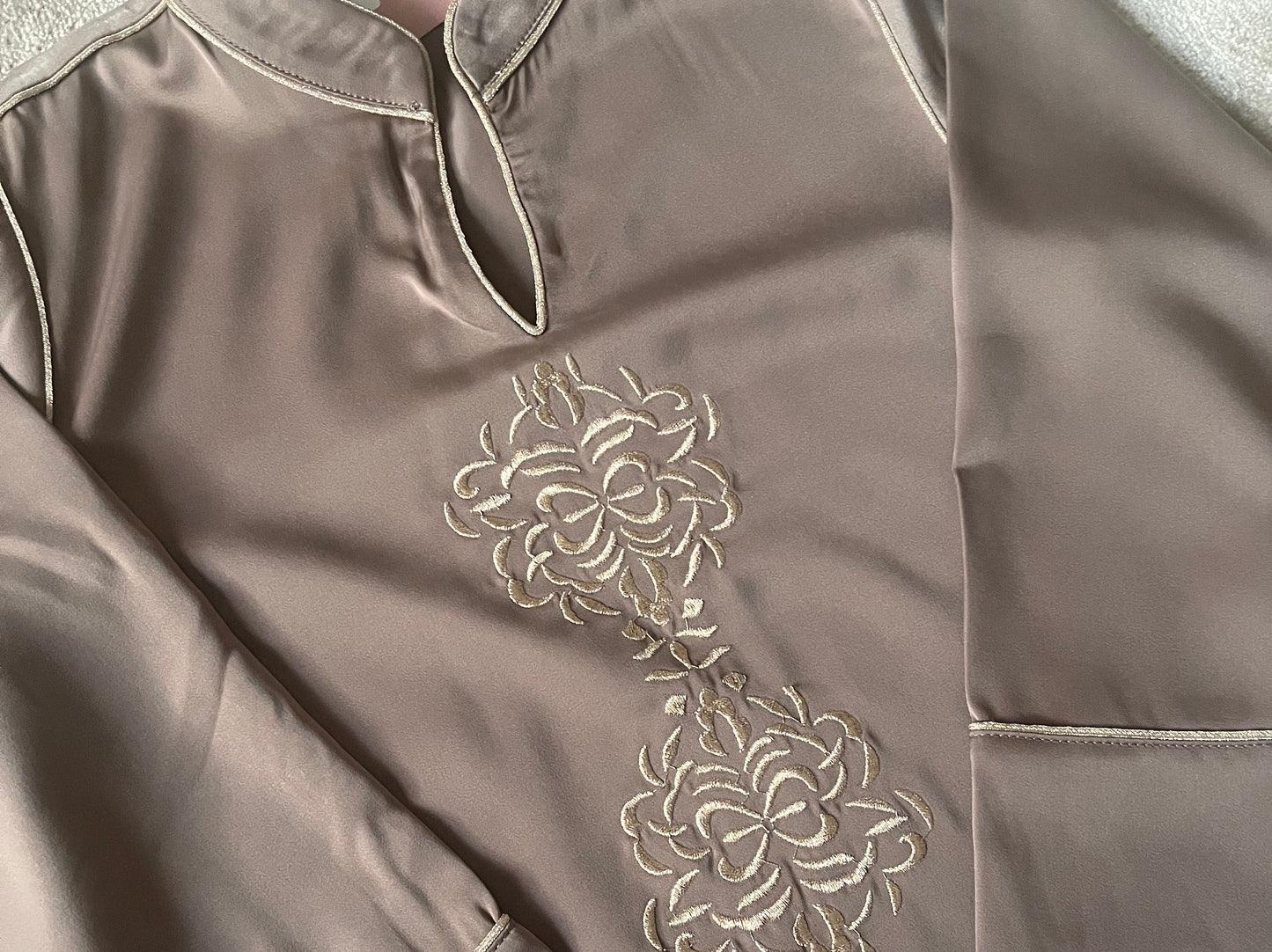 Noor Abaya | Kids | Dusty Beige