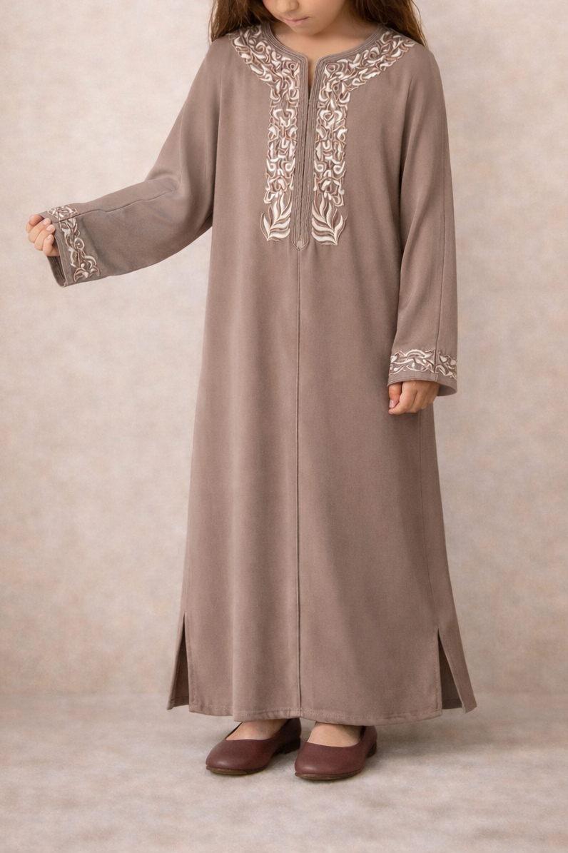 Yara Caftan | Kids | Beige