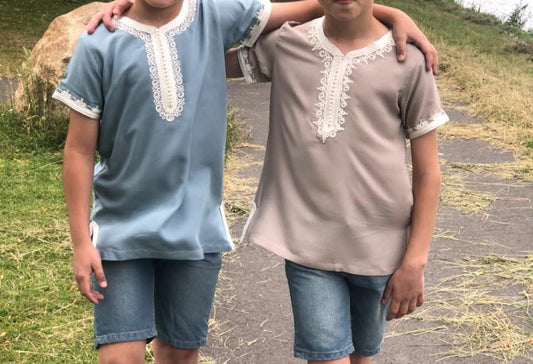 Adam Blouse | Dusty Blue