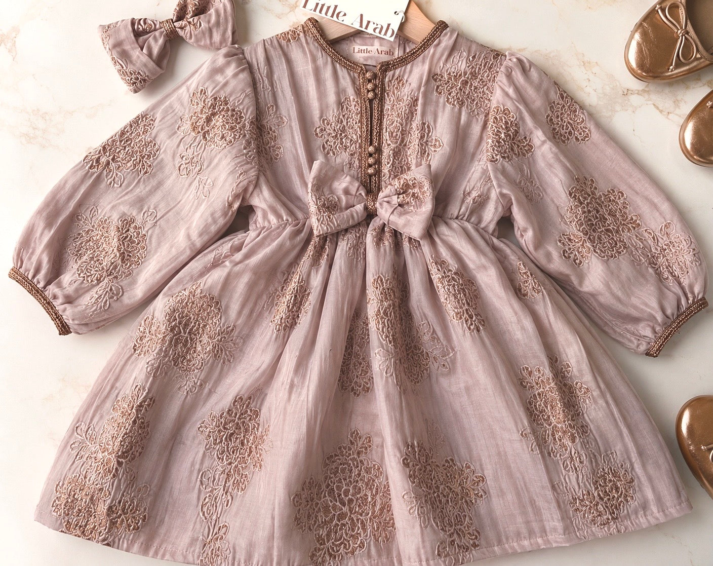 Eleysa Dress | Dusty Rose