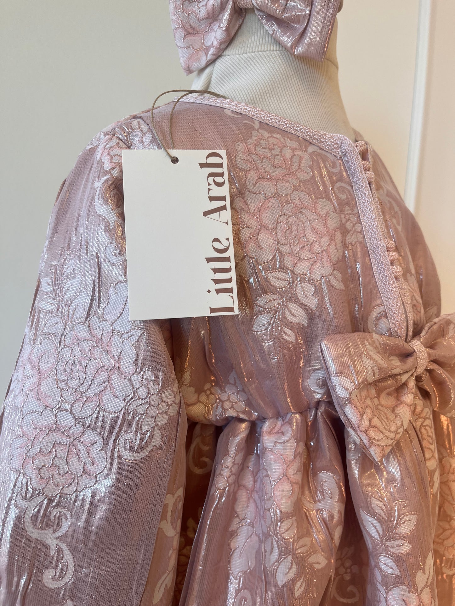 Eleysa Dress | Glitter Pink