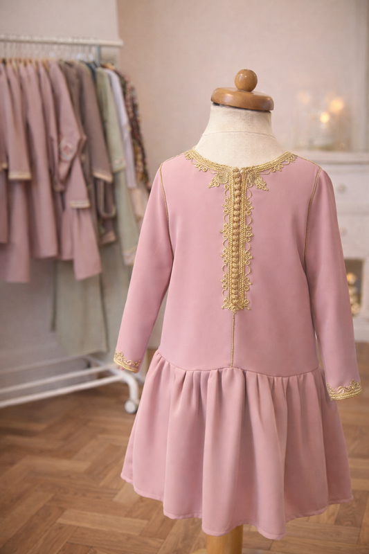 Celia Dress | Dusty Rose
