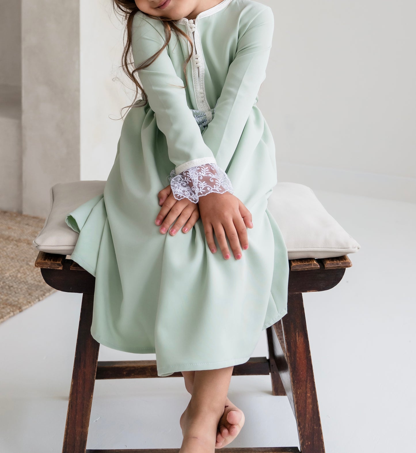 Dina Dress | Mint Green