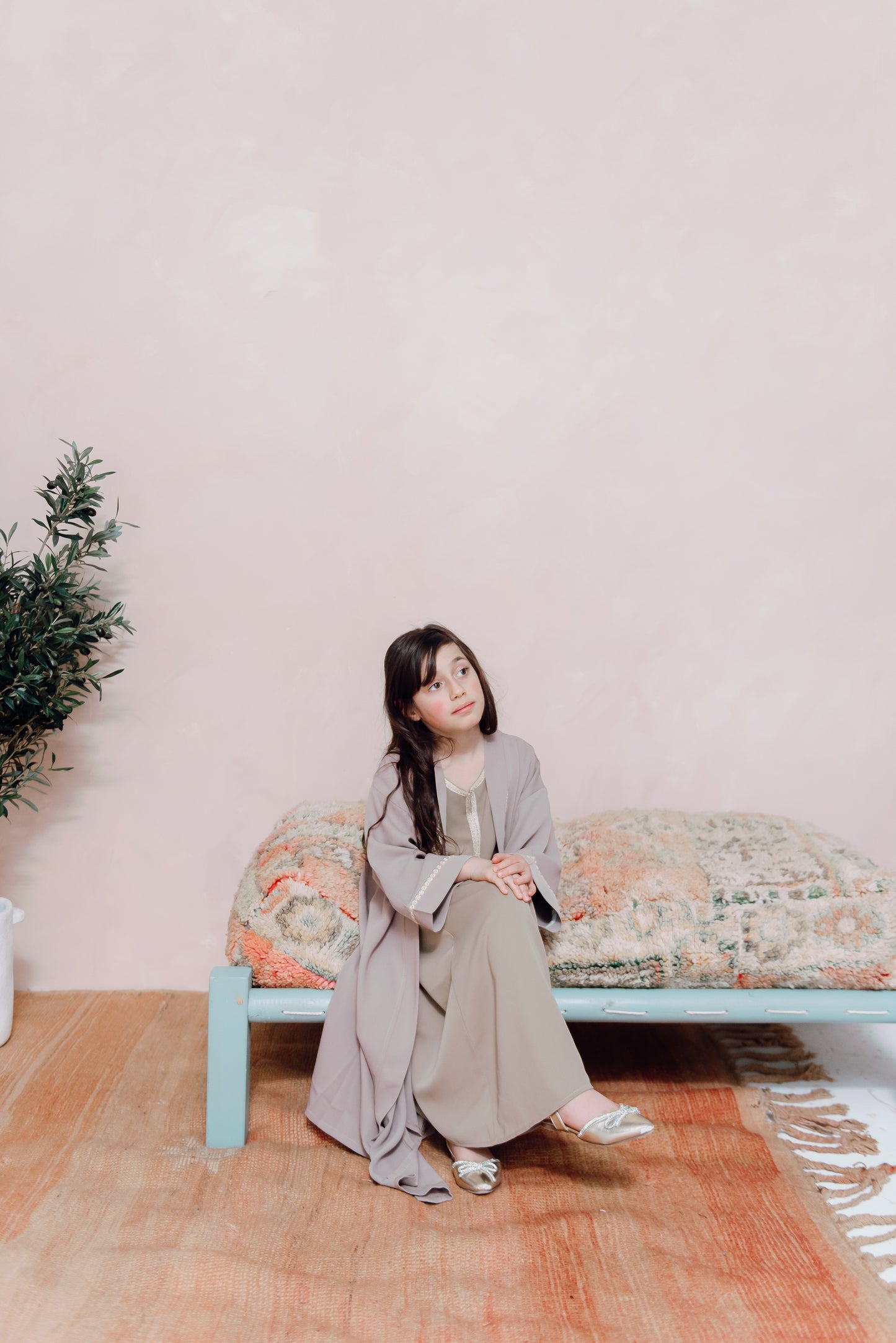 Lila Kimono | Golden Sand | Kids