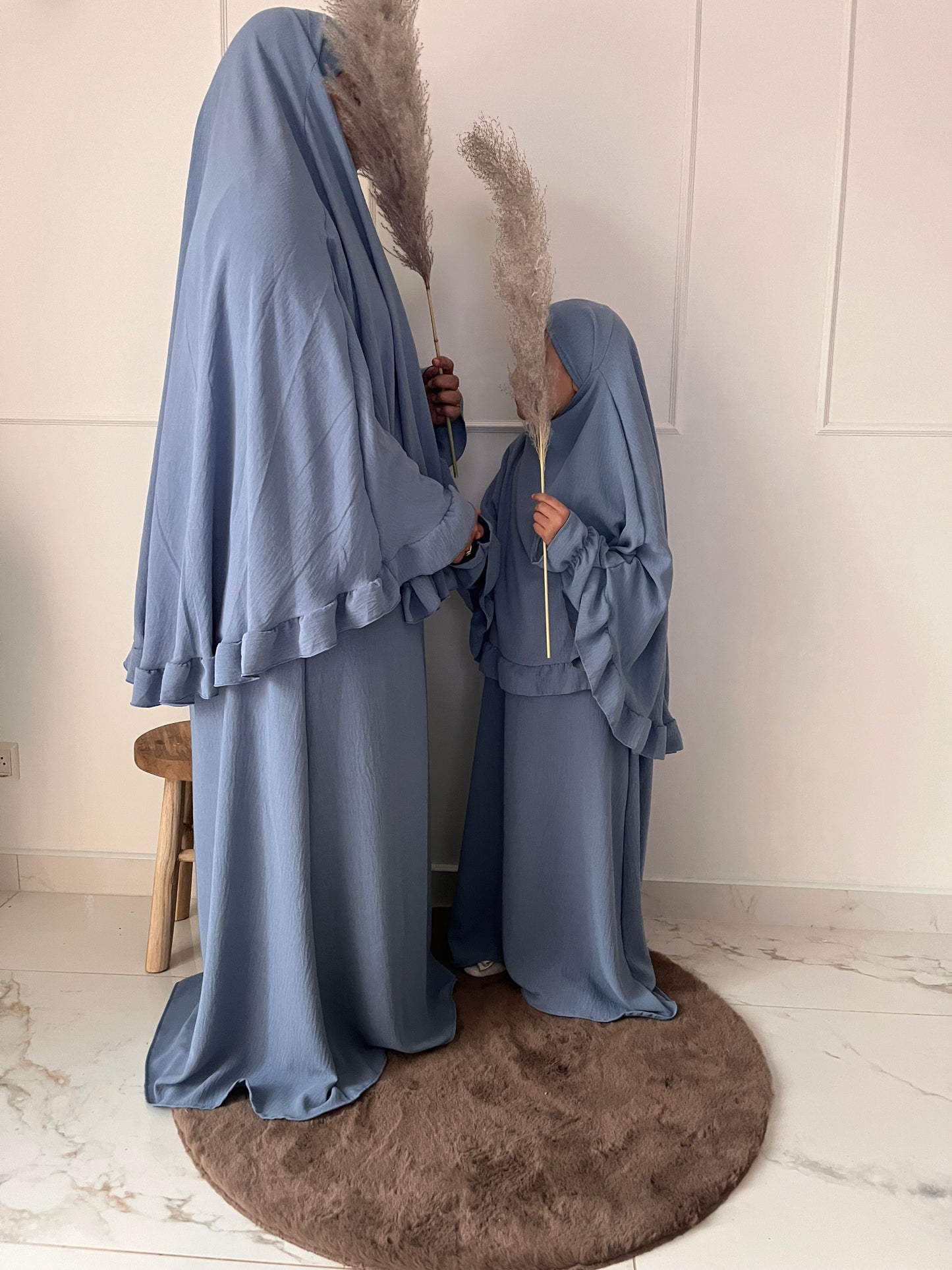 Khimaar set | Jeans Blue