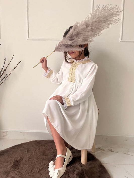 Lina Dress | Off-White