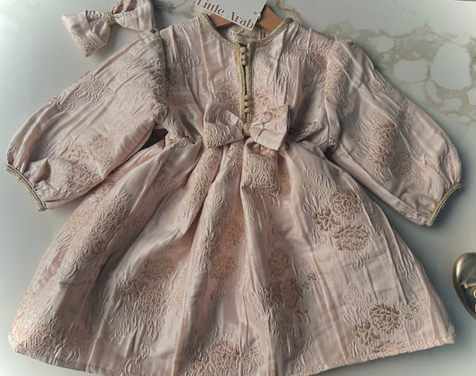 Eleysa Dress | Silk Blush