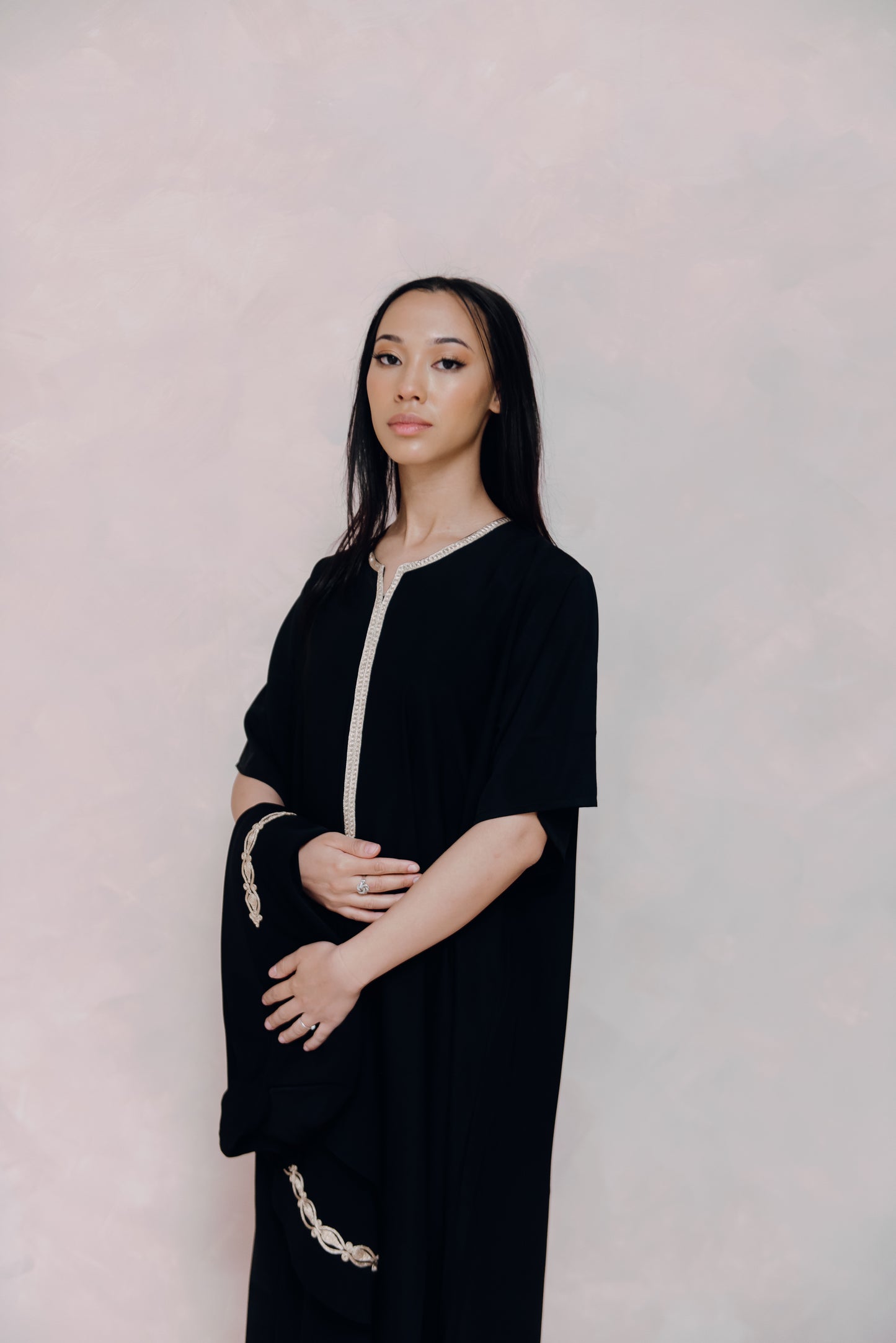 Lila Kimono | Golden Noir | One Size