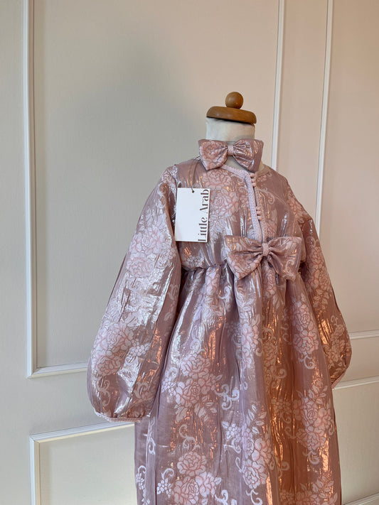 Eleysa Dress | Glitter Pink