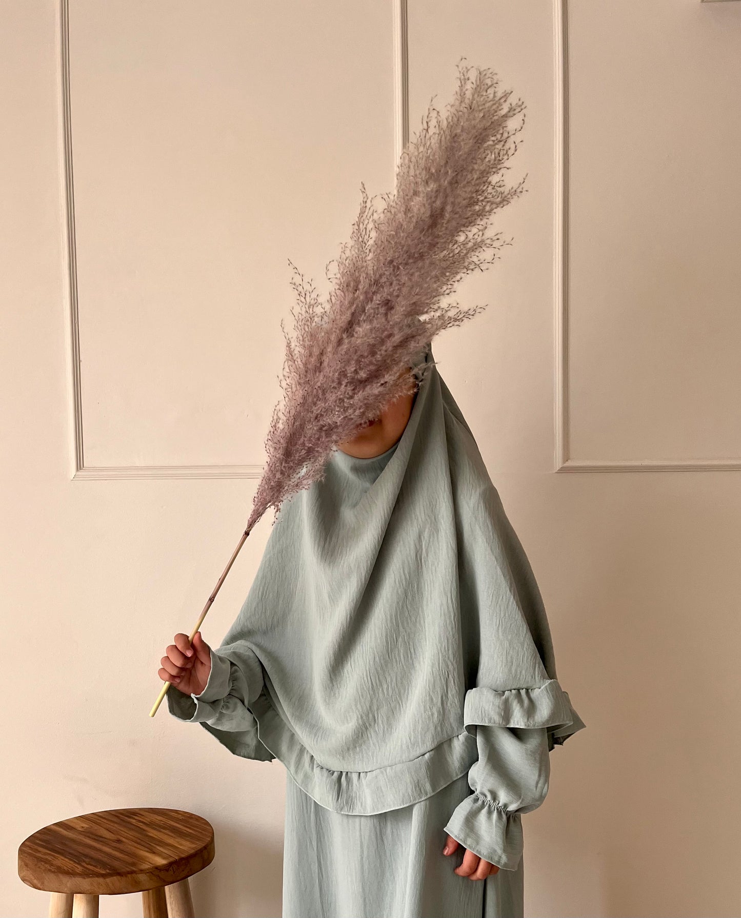 Khimaar Set | Kids | Mint-green