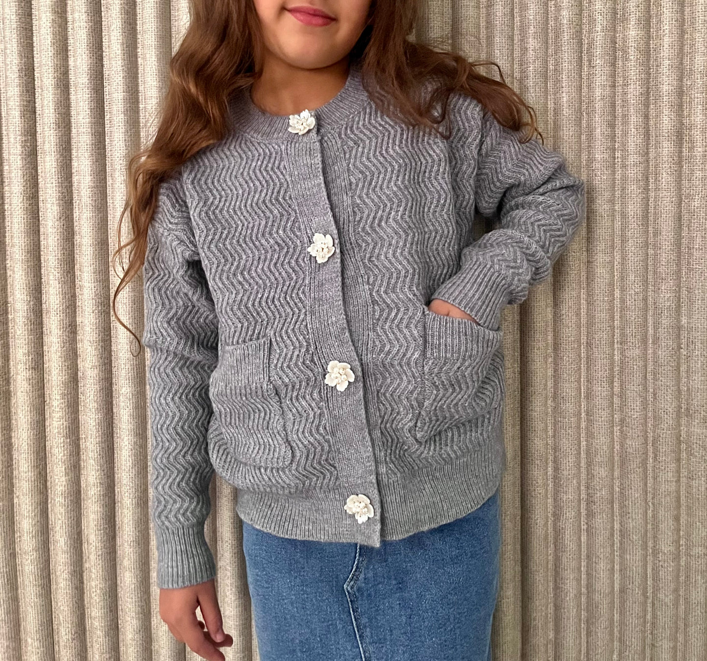 Ela | Gardigan | Grey