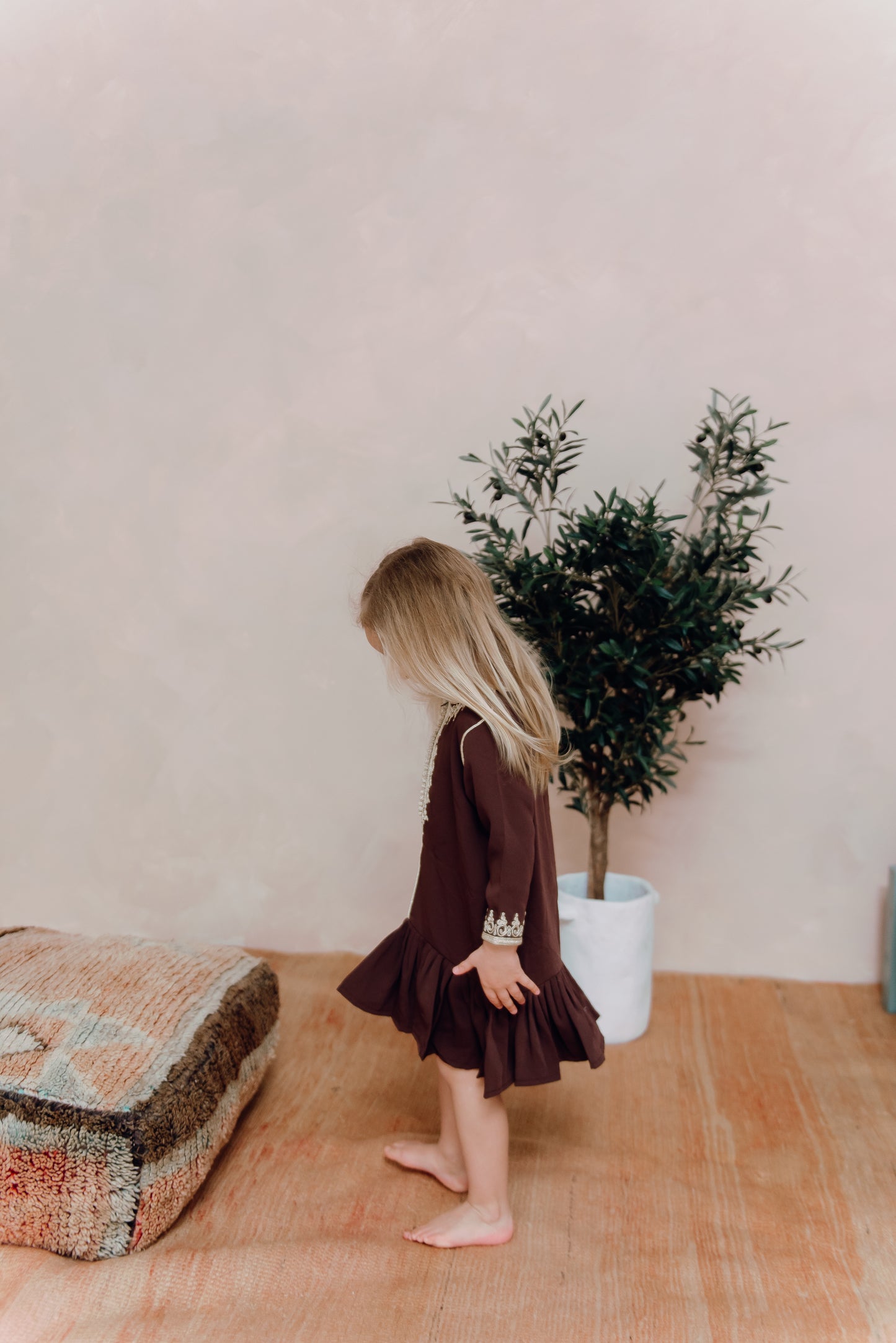 Celia Dress | Chocolate Brown