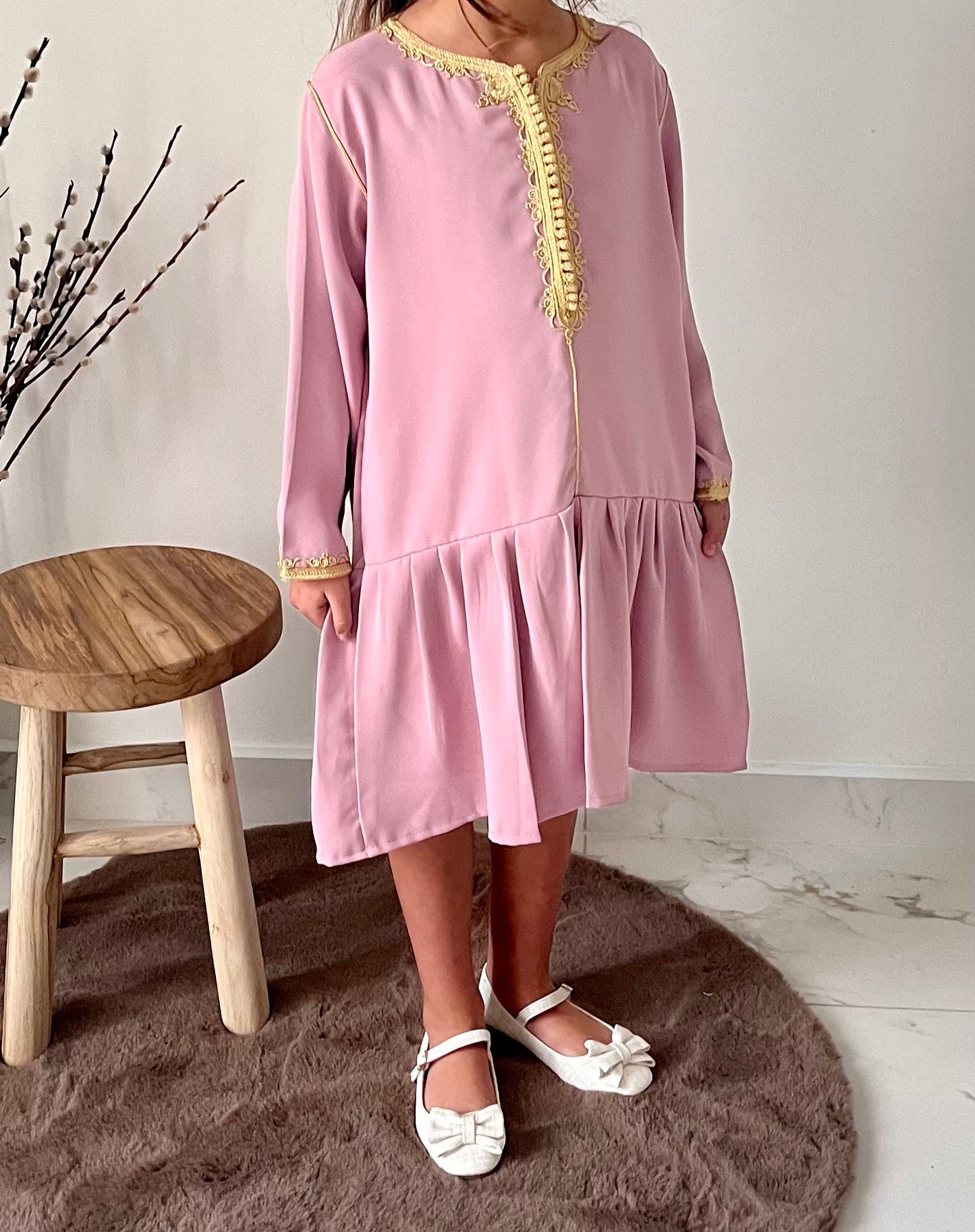 Celia Dress | Dusty Rose