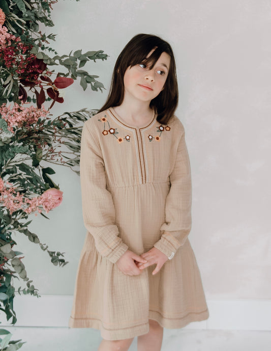 Layli Dress | Caramel